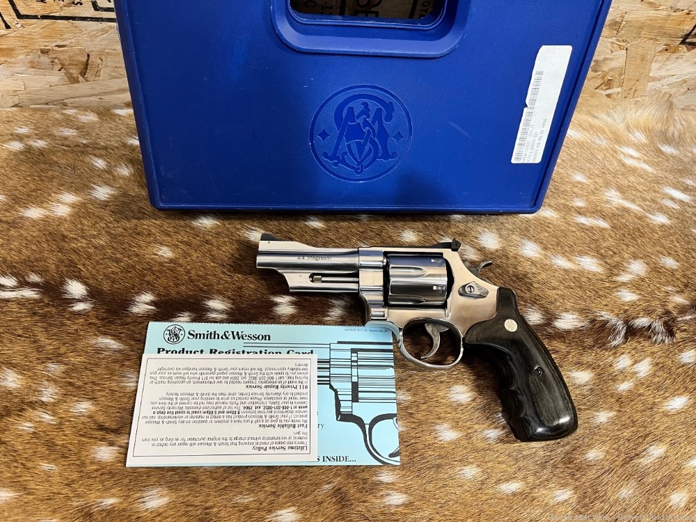 Smith And Wesson 629 629-5 .44 Mag Mountain Gun 4” In Box -img-0