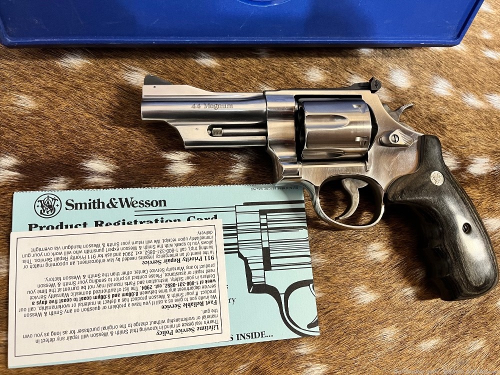 Smith And Wesson 629 629-5 .44 Mag Mountain Gun 4” In Box -img-1