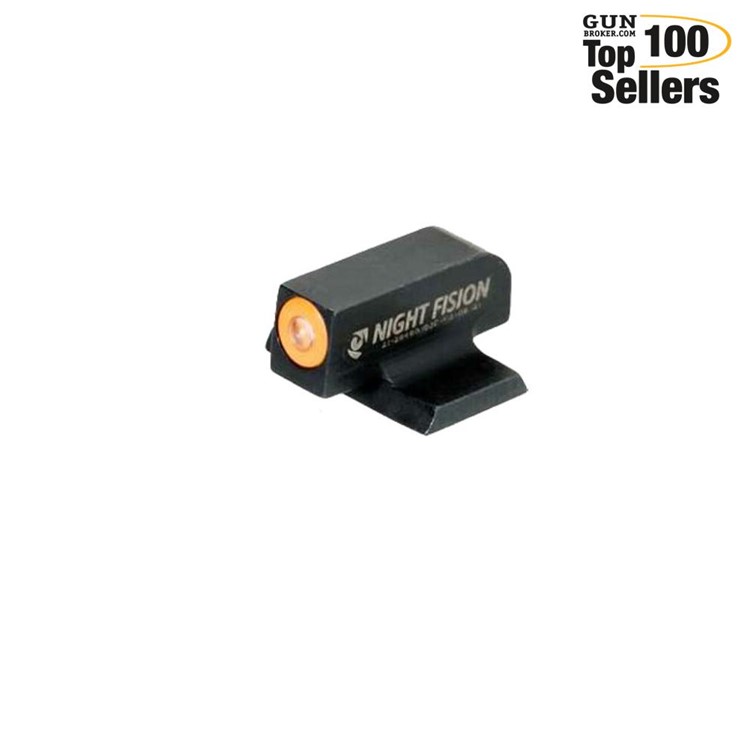 NIGHT FISION Tritium For FN 509 Orange Ring Front Sight (FN-100-001-OGXX)-img-0