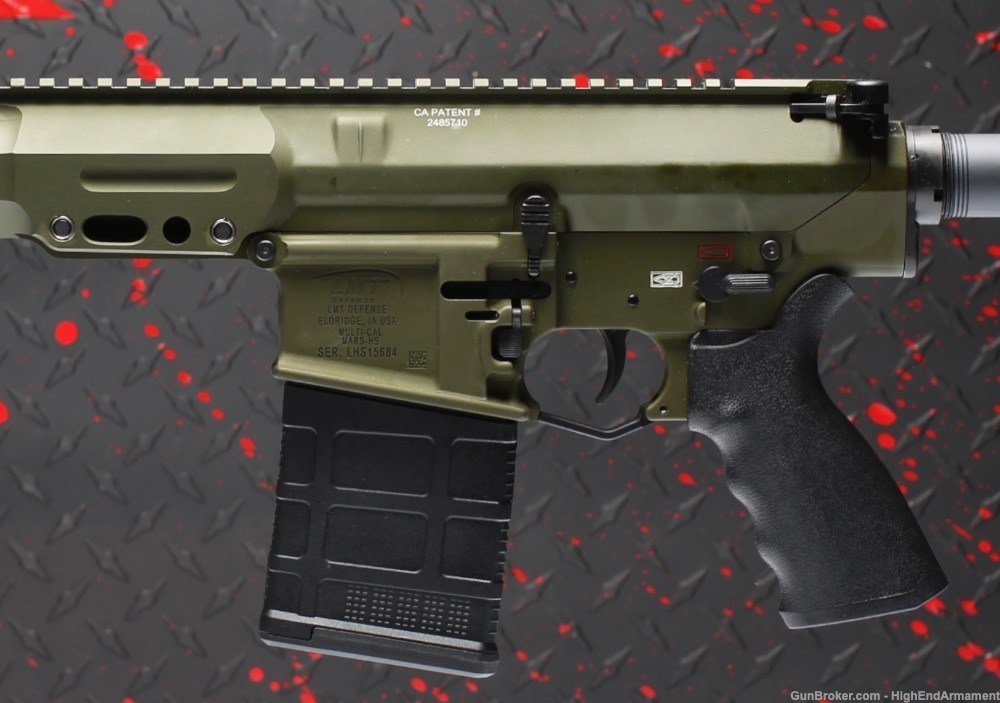 HIGHLY SOUGHT AFTER & DESIRED LMT MARS-HS 14.5" 6.5CM PISTOL GREEN ANO!-img-6
