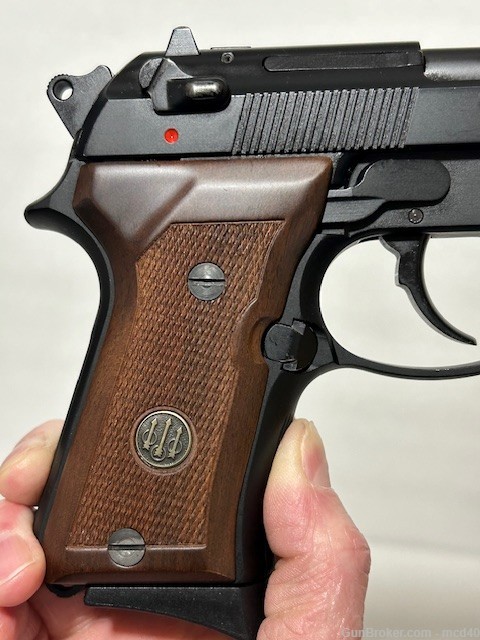 Beretta 92F Compact 9mm Wood grips 92F-C Made in Italy 92FS 92 like 92X-C -img-10