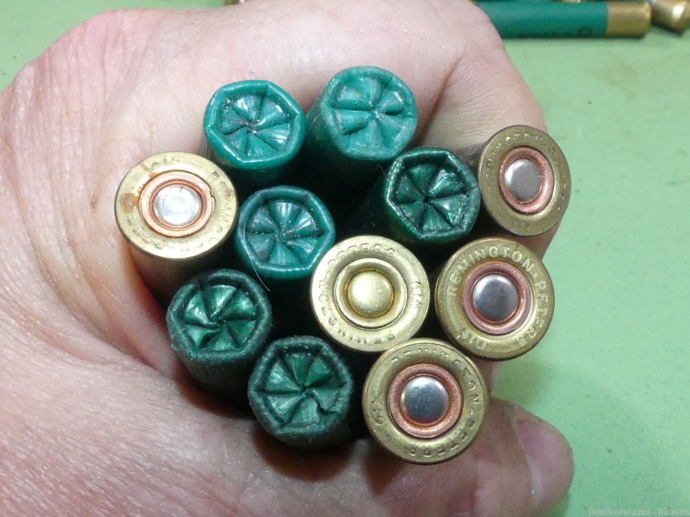 #3830 Lot of 100 rnds of reloaded 410 2-1/2" shotgun ammo 9 shot-img-3