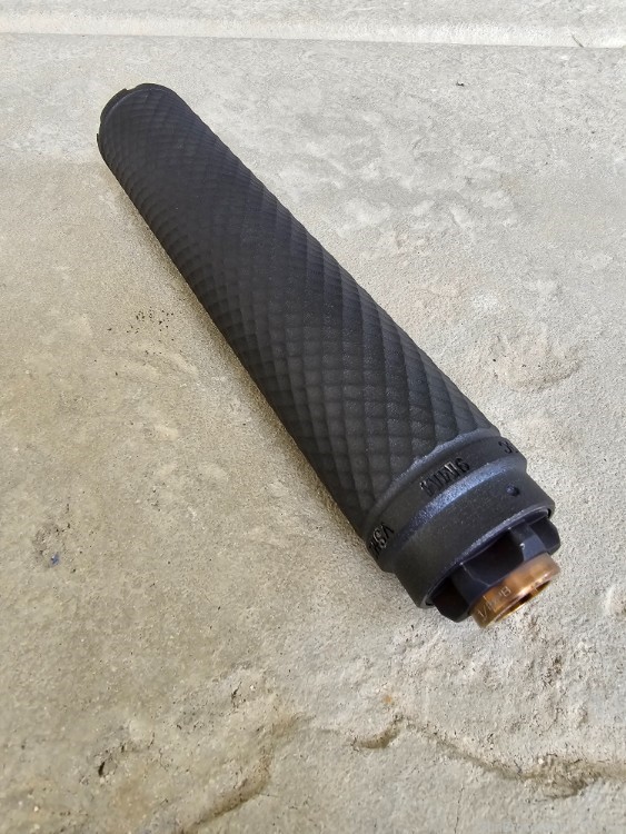 LIKE NEW PTR Vent 2 9mm Suppressor, 1/2"x28mm DT & Booster-img-3