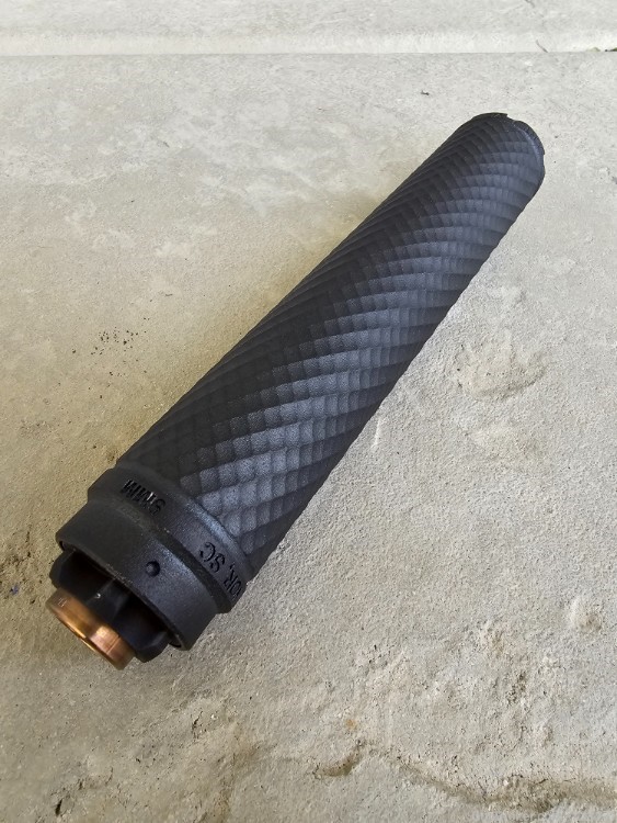 LIKE NEW PTR Vent 2 9mm Suppressor, 1/2"x28mm DT & Booster-img-2