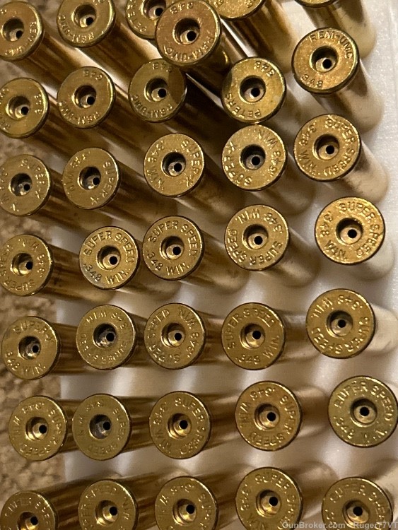 348 Winchester mixed brass 51 pieces Used Fired -img-3