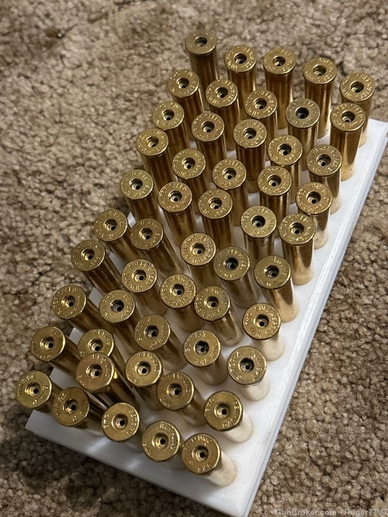 348 Winchester mixed brass 51 pieces Used Fired -img-0