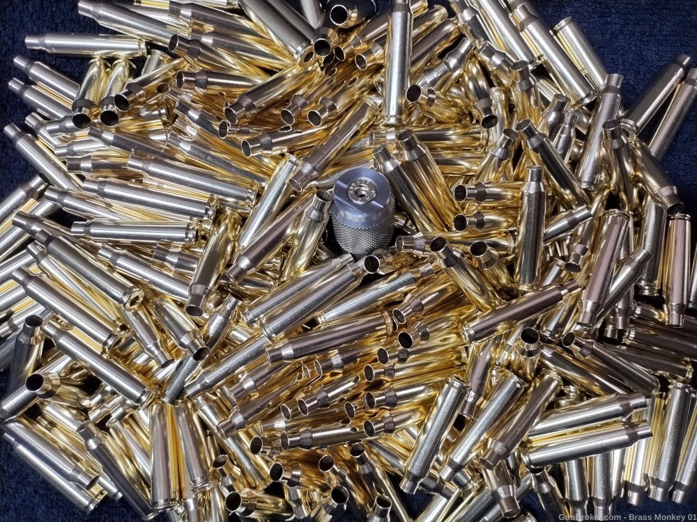  .223 Rifle Brass All PMC HeadStamps, Processed Ready to Load  - 250pcs-img-0