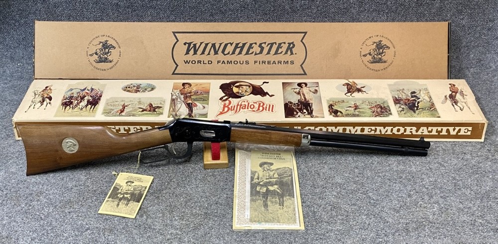 Winchester Model 94 30-30 Buffalo Bill Comm. 1969 era Unfired NR! Penny!-img-0