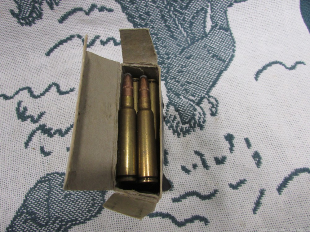 7.5X55mm Swiss Softpoint Hunting Cartridges 174gr 20 rounds-img-1