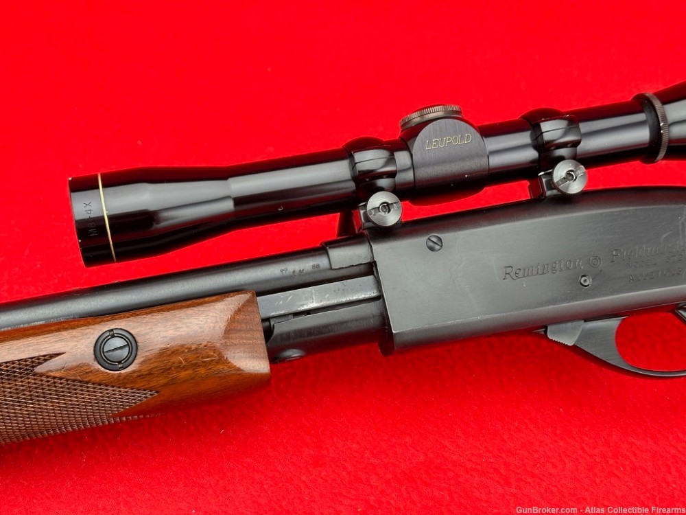 1979 Remington 572 Fieldmaster Slide Action 22 LR & Short 22.75" - Scope-img-5
