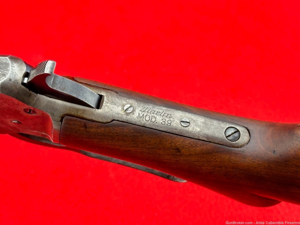 1923 Marlin Model 39 Lever Action Rifle .22 Short - Long & LR 24" Barrel-img-22
