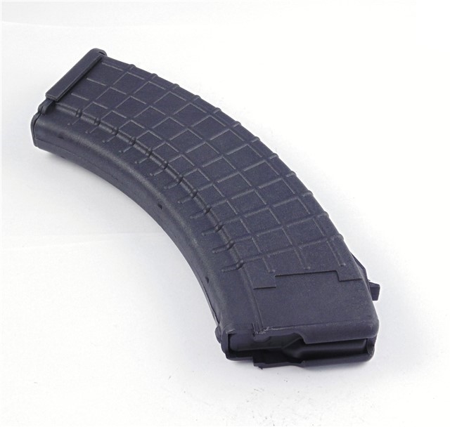 Saiga AK Mag 30rds Polymer Ribbed Black SAIGA30POLY-img-1
