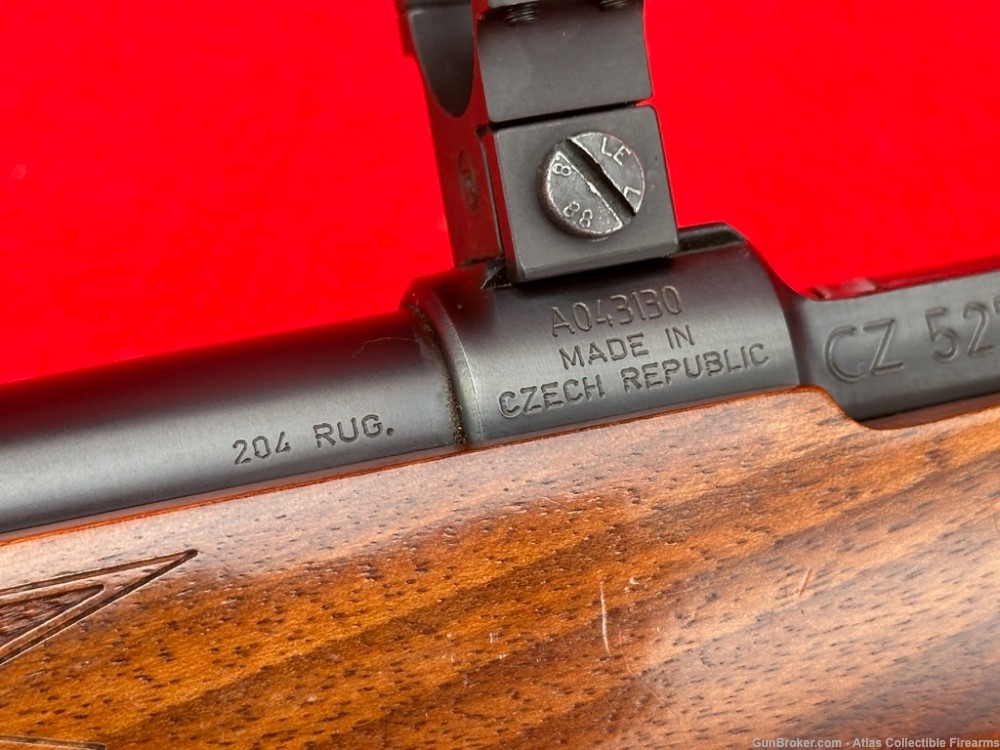 Classic CZ-USA Model 527 "Varmint" Bolt Action Rifle .204 Ruger 26" Barrel-img-7