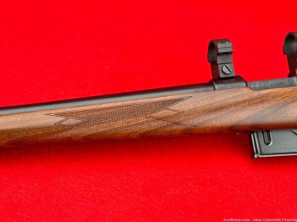 Classic CZ-USA Model 527 "Varmint" Bolt Action Rifle .204 Ruger 26" Barrel-img-5