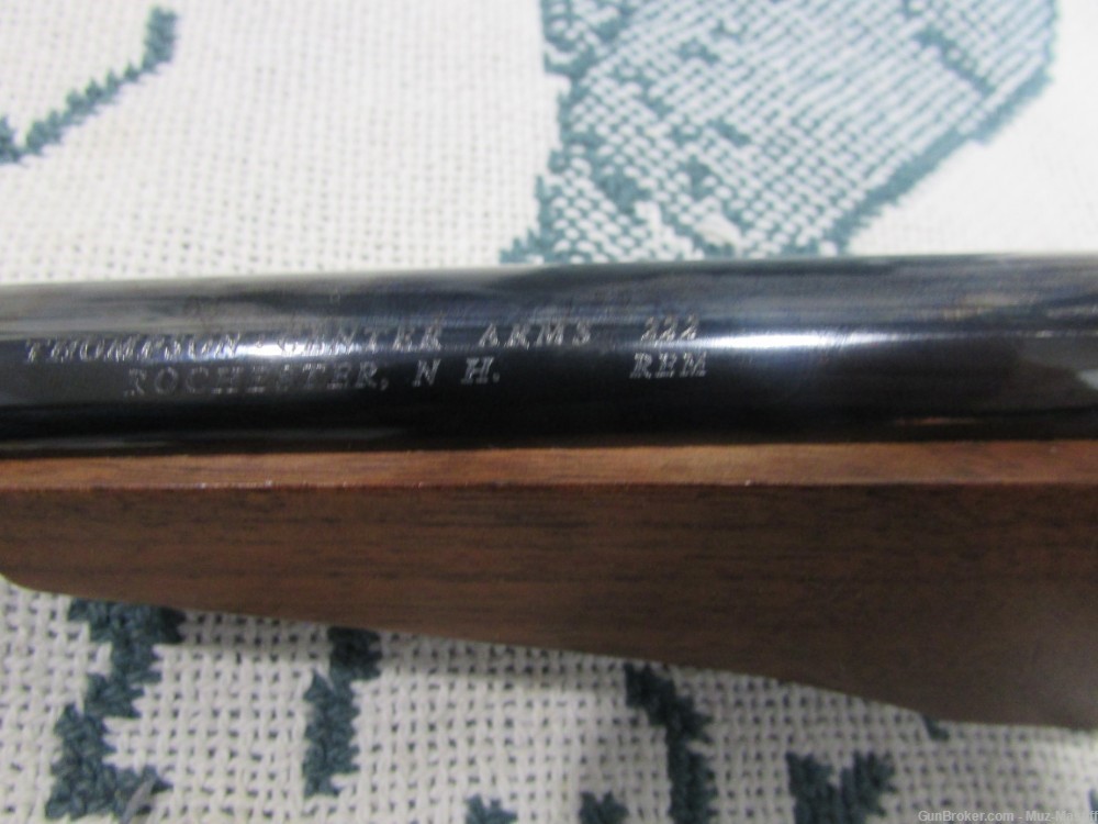 Thompson Center Contender Barrel, Forearm, & Grip 222 Remington-img-4