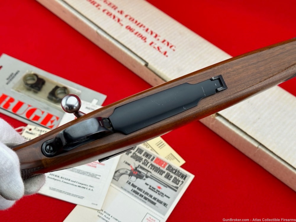 1989 Ruger M77 MARK II Bolt Action Rifle .223 Remington 18" - Original Box!-img-30