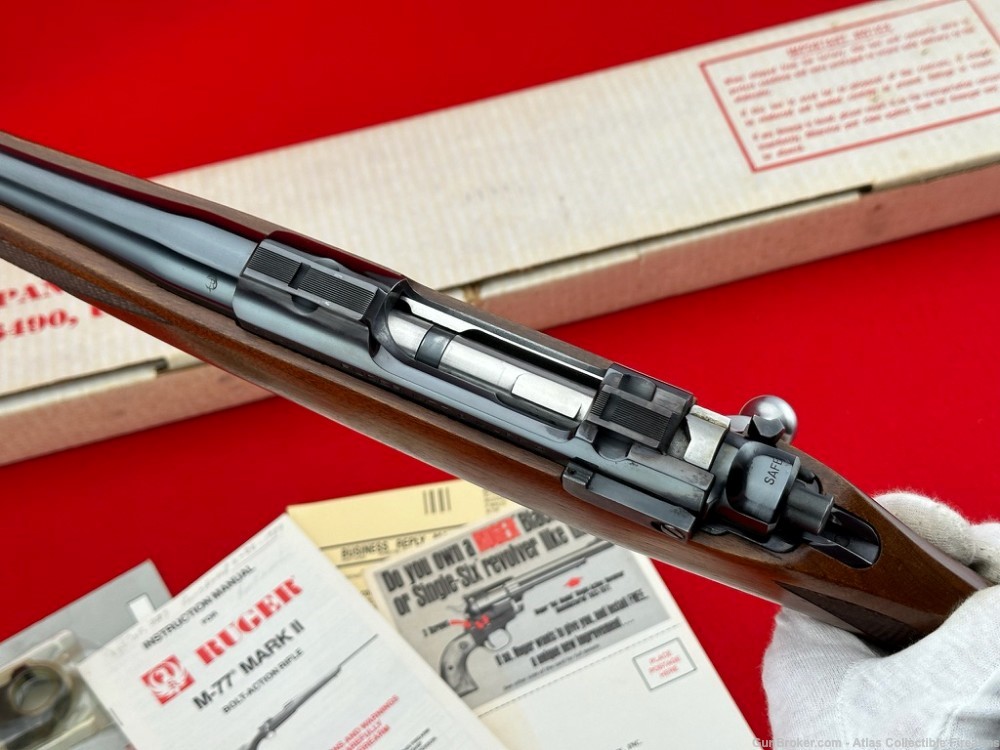 1989 Ruger M77 MARK II Bolt Action Rifle .223 Remington 18" - Original Box!-img-22