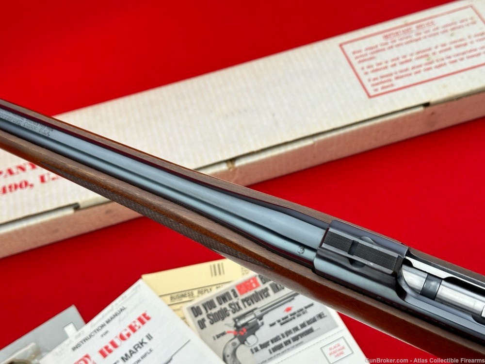 1989 Ruger M77 MARK II Bolt Action Rifle .223 Remington 18" - Original Box!-img-21