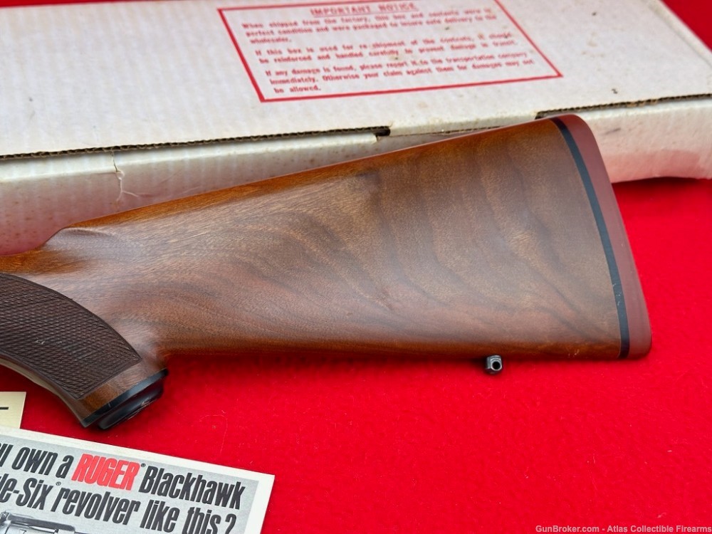 1989 Ruger M77 MARK II Bolt Action Rifle .223 Remington 18" - Original Box!-img-9