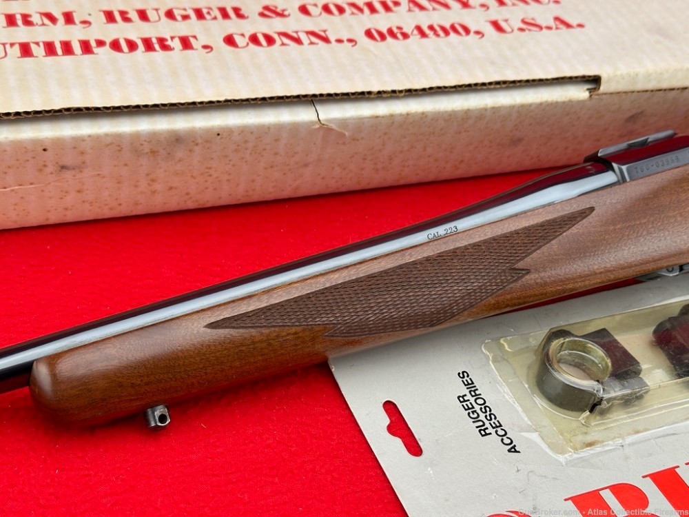 1989 Ruger M77 MARK II Bolt Action Rifle .223 Remington 18" - Original Box!-img-4