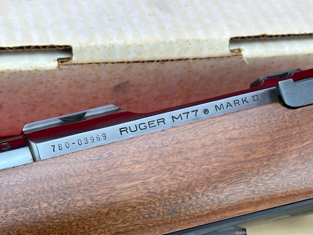 1989 Ruger M77 MARK II Bolt Action Rifle .223 Remington 18" - Original Box!-img-7