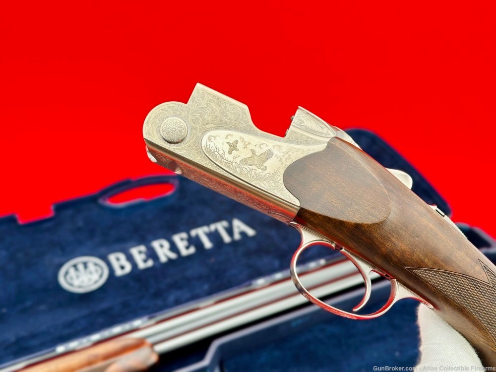 2008 Italian Beretta SV10 Perennia O/U Shotgun 12GA 28" - Factory Engraved-img-2