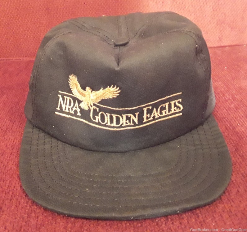 NRA National Rifle Association Golden Eagles Baseball Cap Hats (7 x Caps)-img-4