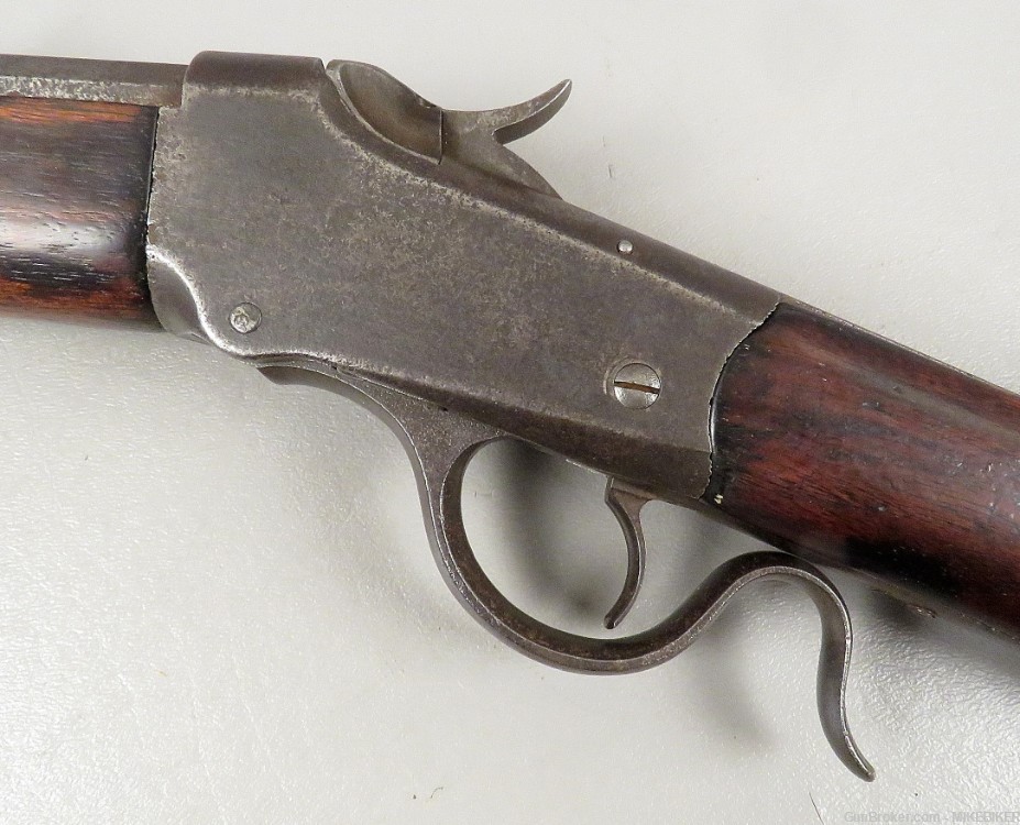 ANTIQUE WINCHESTER Model 1885 32 Short Single Shot LOW WALL Rifle 1890 -img-13