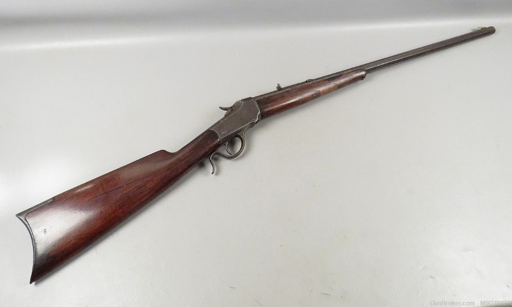 ANTIQUE WINCHESTER Model 1885 32 Short Single Shot LOW WALL Rifle 1890 -img-2