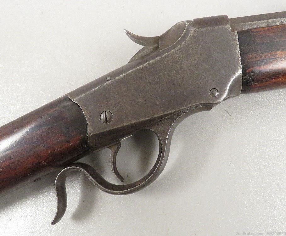 ANTIQUE WINCHESTER Model 1885 32 Short Single Shot LOW WALL Rifle 1890 -img-12