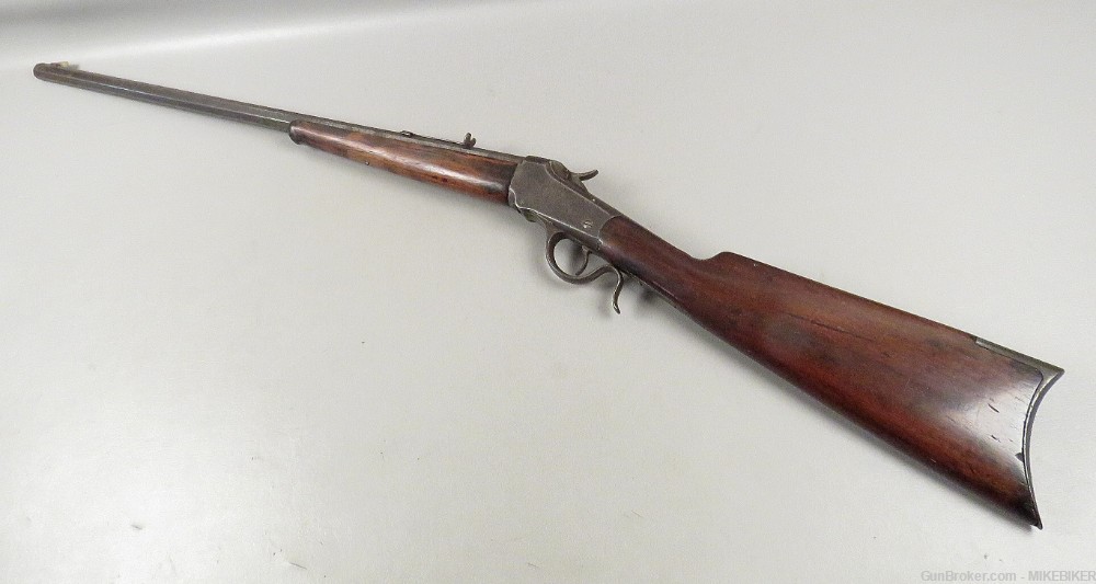 ANTIQUE WINCHESTER Model 1885 32 Short Single Shot LOW WALL Rifle 1890 -img-3