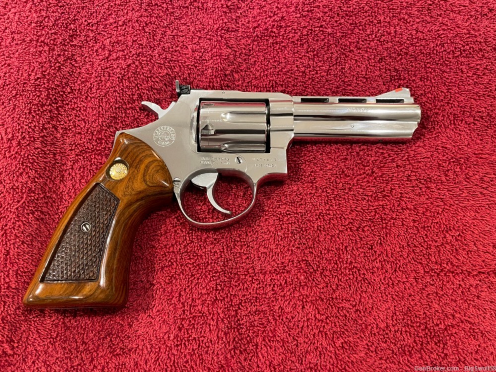 Taurus 689 VR; Polished Stainless; 4-Inch; 6-Shot .357 Magnum Revolver-img-1
