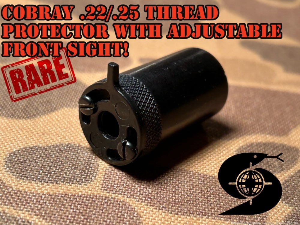 SWD Cobray Thread Protector  w/ front Sight beretta 25 Ruger Hi-Standard 22-img-0