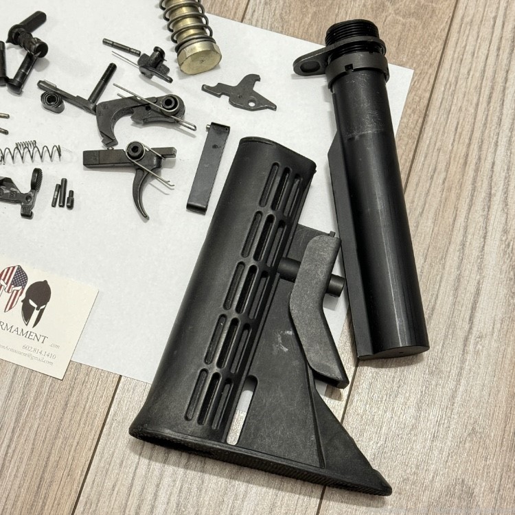 Colt 2005 M4 Commando Full Auto M16 Lower Parts Kit LPK HEAT 933 Carbine-img-8