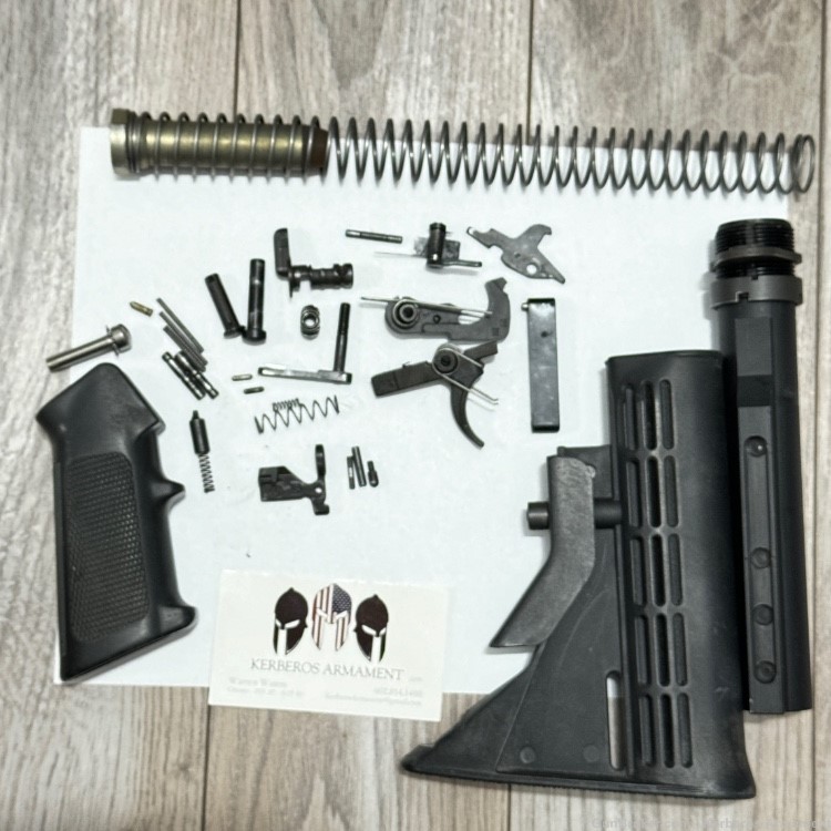 Colt 2005 M4 Commando Full Auto M16 Lower Parts Kit LPK HEAT 933 Carbine-img-1