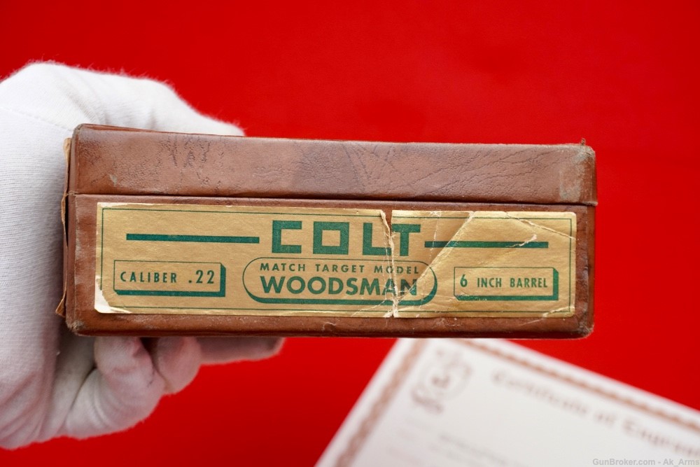 1950 Colt Woodsman Match Target 4" .22LR *FULL COVERAGE MASTER ENGRAVED*-img-21
