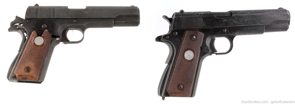 Colt M1911A1 1911A1 1911 .45 WWII Pistol Inert Dummy Display Gun WWII-img-7