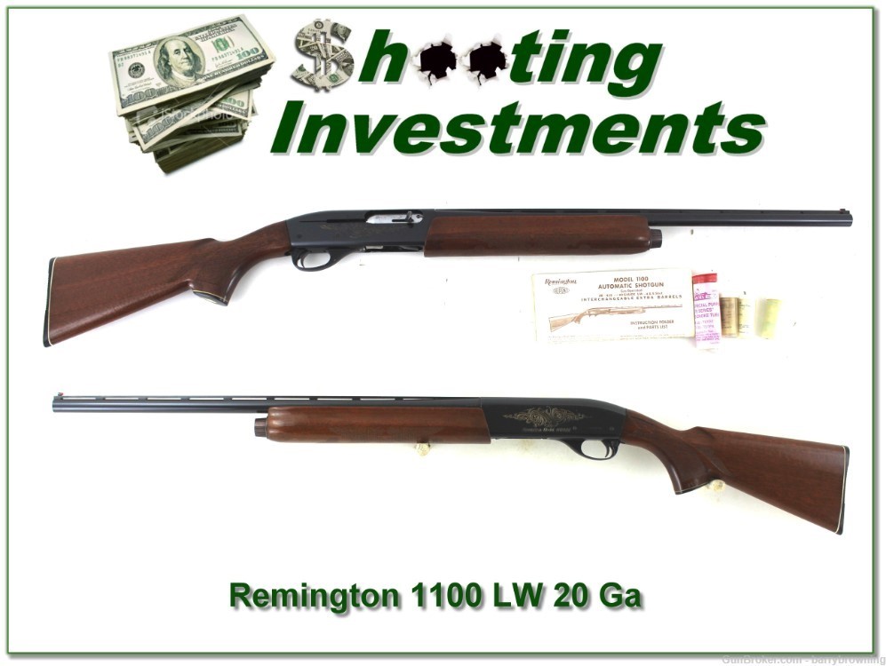 Remington 1100 Lightweight 1972 made with box!-img-0