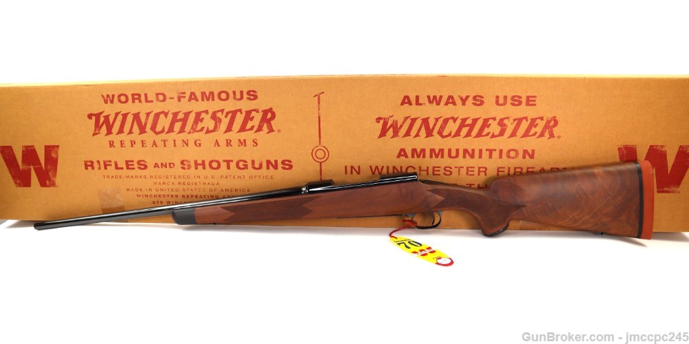 Rare Like New Winchester 70 Featherweight Super Grade 257 Roberts Rifle 22"-img-0