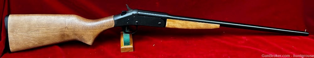 Harrington & Richardson H&R Pardner 410 single shot shotgun 3” full choke-img-0