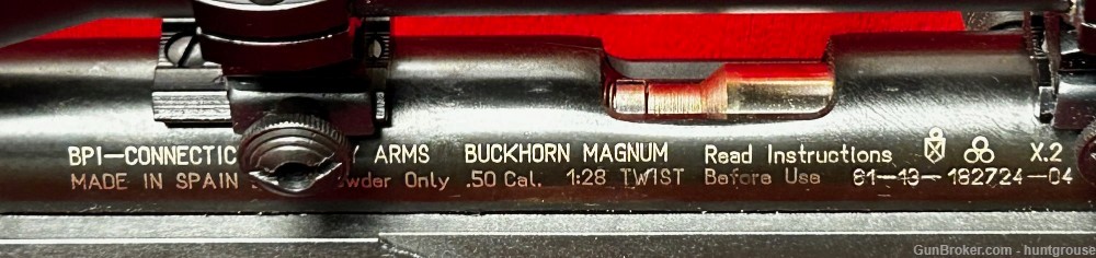 CVA Buckhorn Magnum .50 cal Muzzle loader Rifle w/scope-img-3