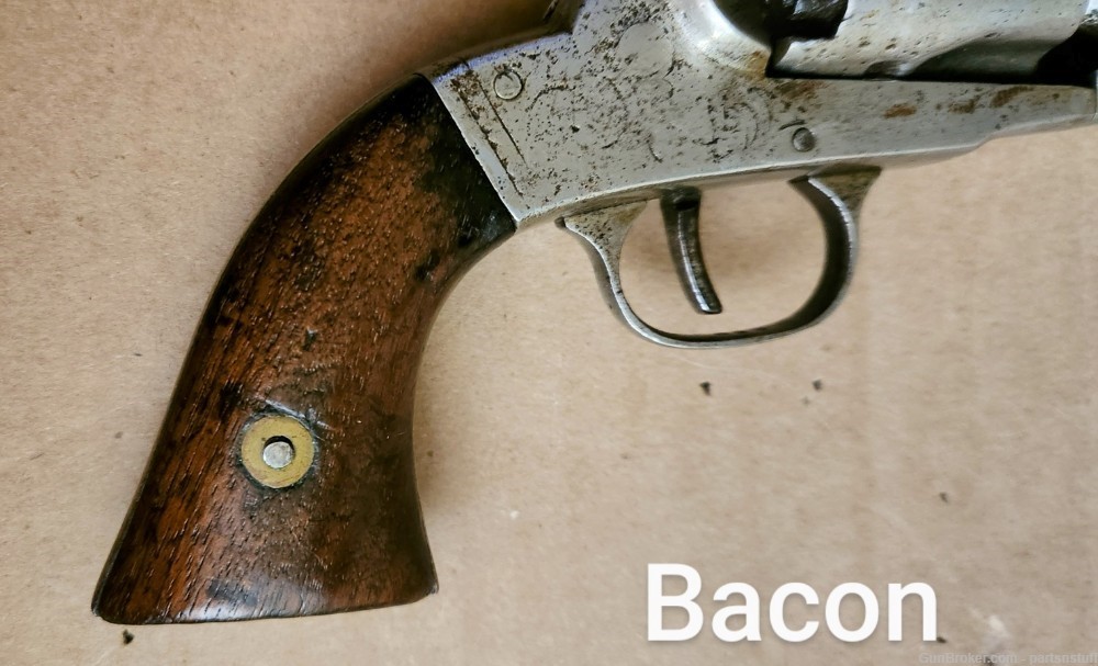 Bacon Mfg. Co. Percussion Revolver. .31 Second Variation. Numbers match-img-5