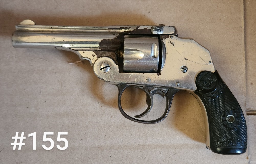 Iver Johnson Top Break Revolver ..32 S&W . C&R-img-1