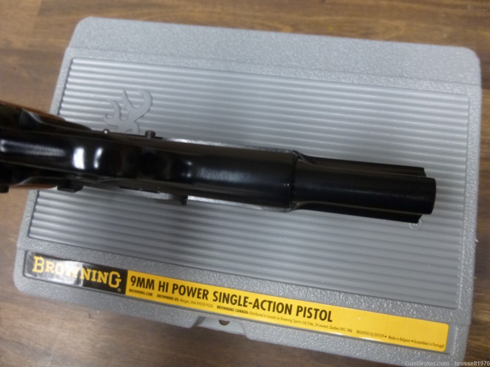 Browning Hi Power 9mm Belgium Hi-Power like new with box HiPower-img-9