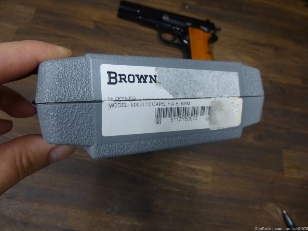 Browning Hi Power 9mm Belgium Hi-Power like new with box HiPower-img-3