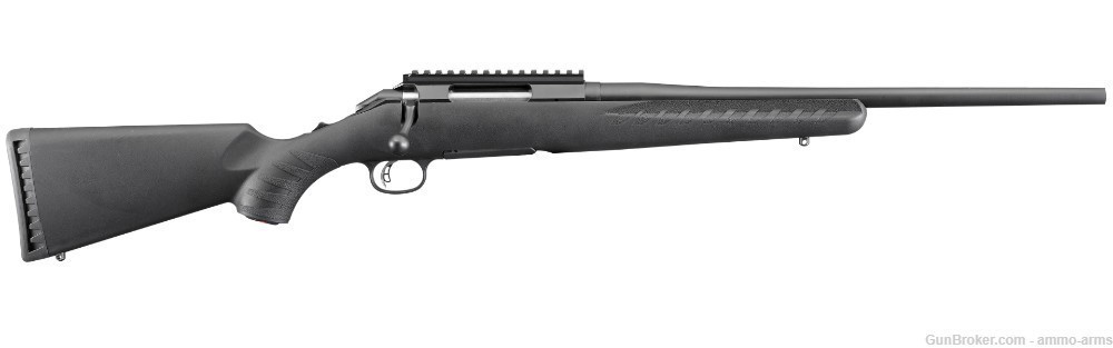 Ruger American Rifle Compact .308 Winchester 18" 4 Rds Black 6907-img-1