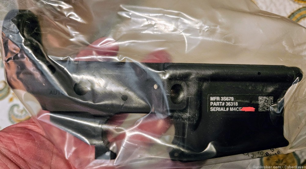 NEW - FN M4 Military AR Lower Receiver UID Property of Markings SEALED RARE-img-2