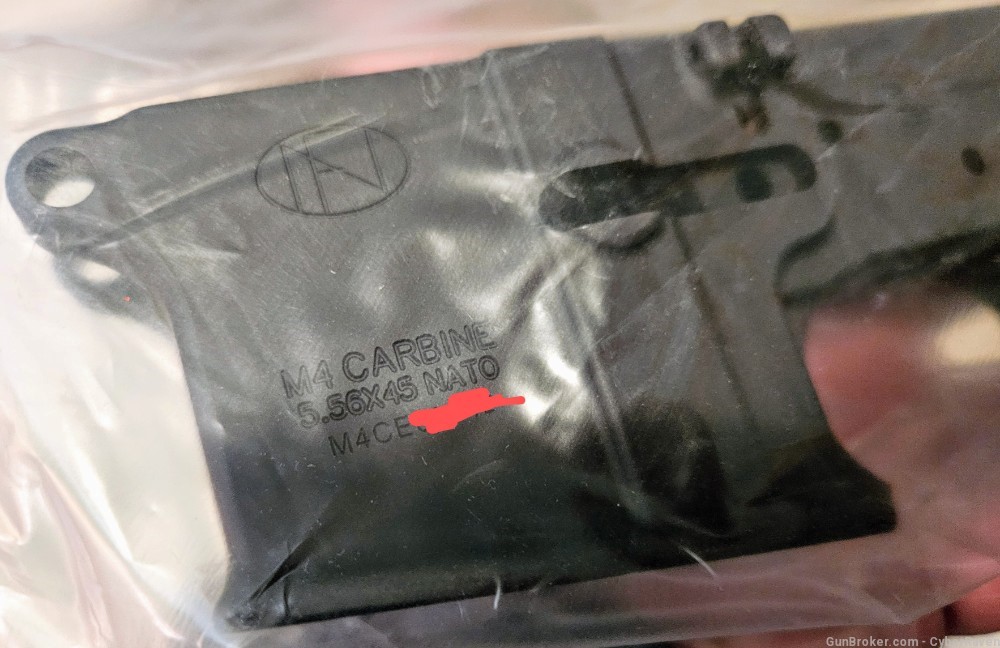NEW - FN M4 Military AR Lower Receiver UID Property of Markings SEALED RARE-img-3