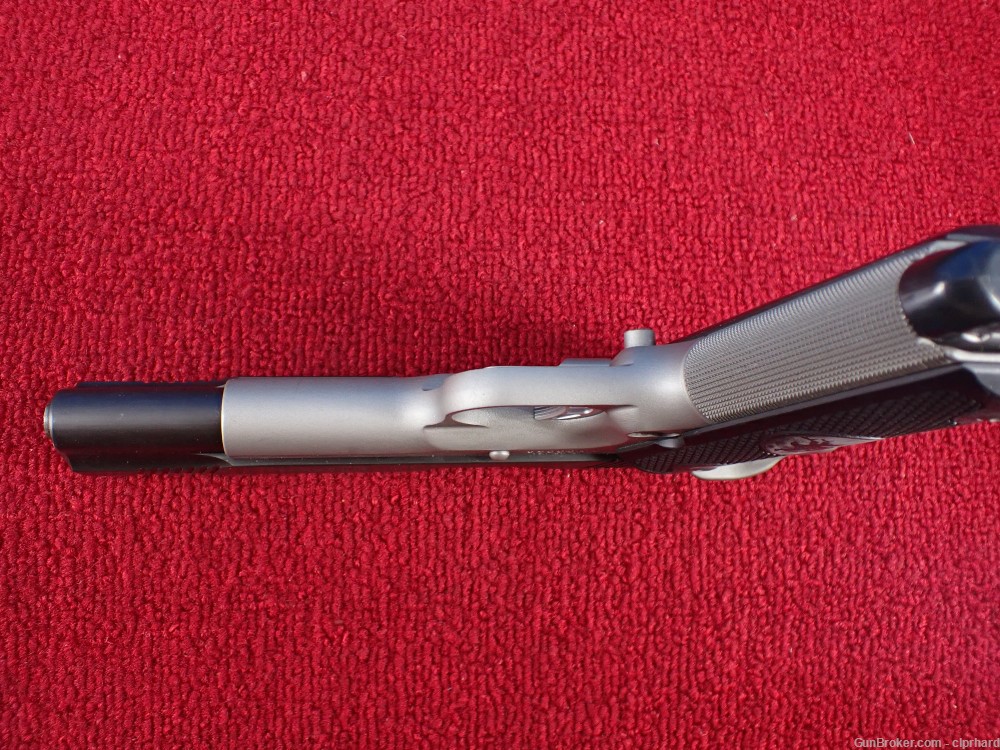 Scarce Nighthawk 1911 ENFORCER 45 5" Two Tone Mint 95% Serial #68 Mfg 2004-img-7