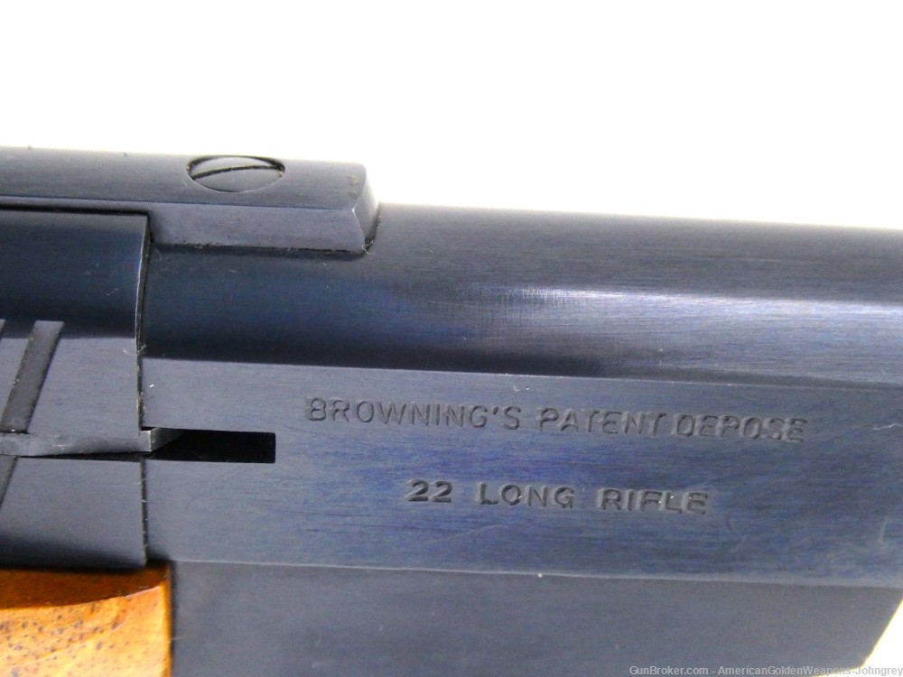 Excellent 1970's FNH Browning mod. 150 challenger .22 Sports Pistol   NR -img-4